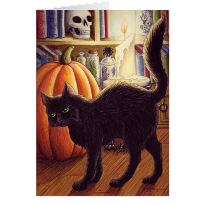 Witch's Familiar notecard