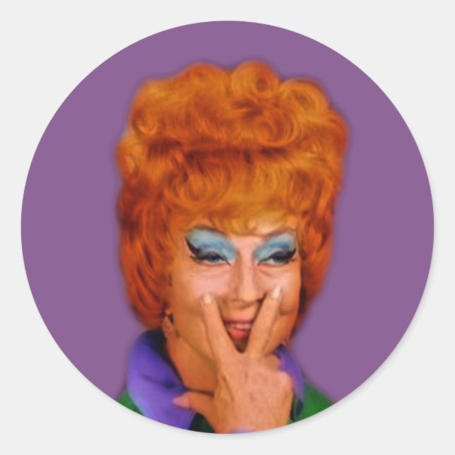 Witch's Honor Classic Round Sticker (Front)