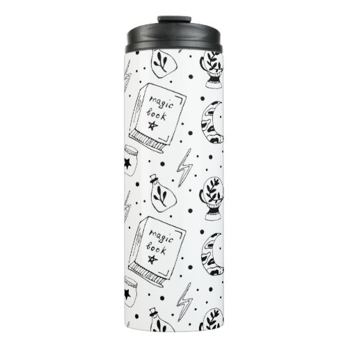 Witchs Magic Moon Thermal Tumbler