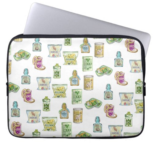Witchs potion pattern double double  laptop sleeve