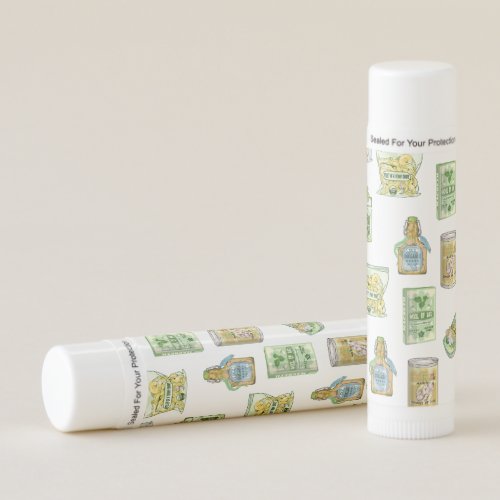 Witchs potion pattern double double  lip balm