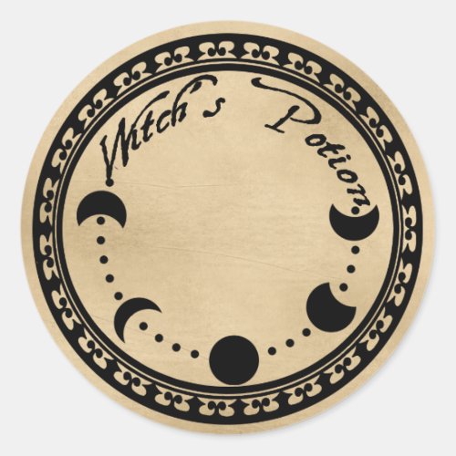 WITCHS POTIONS LABEL