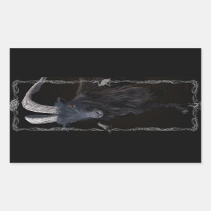 Witch's Sabbath Rectangular Sticker