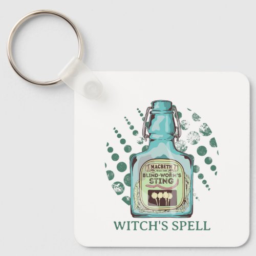 Witchs Spell Macbeth Keychain