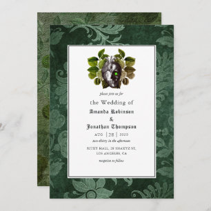 Witchwood Gothic Wedding Invitation