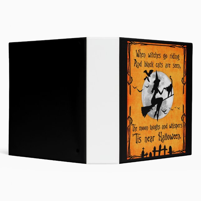 Witchy 3 Ring Binder (Background)