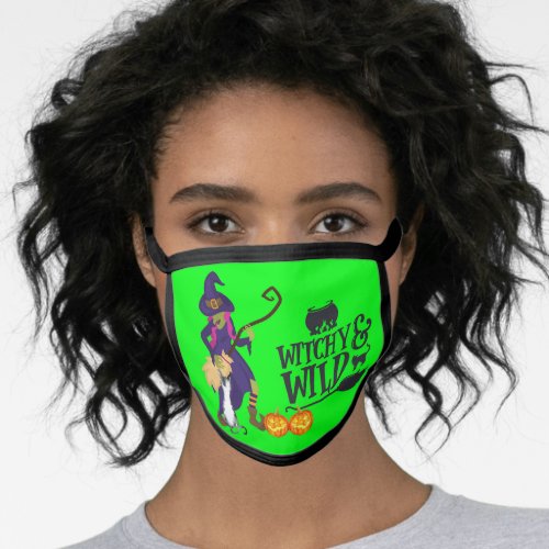 Witchy and Wild Face Mask