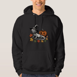 Witchy Bearded Dragon Halloween Hoodie