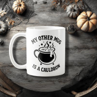 Witchy Black Cauldron Design – Magical Potion Brew