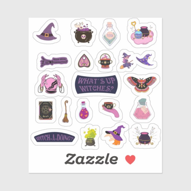 Witchy Bundle All in One Sticker (Sheet)