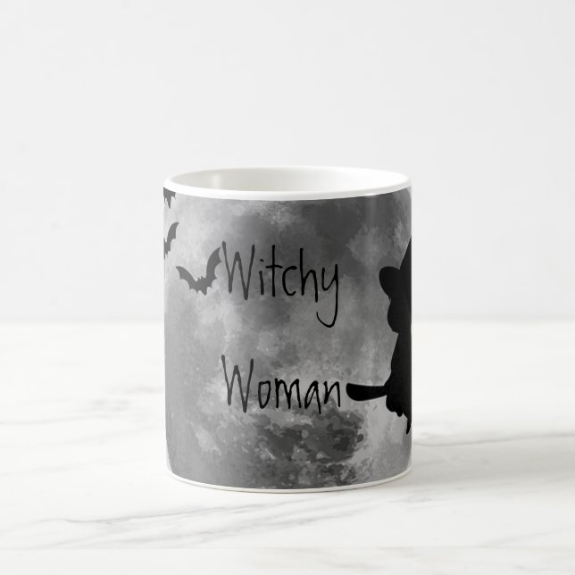 Witchy & Caffeinated Coffee Mug (Center)