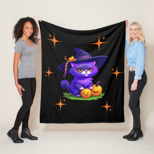 WItchy Cat Blanket