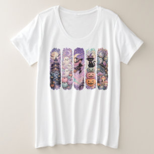 Witchy decor, Spooky Halloween Plus Size T-Shirt