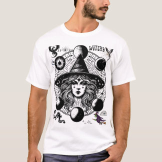 Witchy Dragon Mom – Cute Mystic Dragon Lover T-Shirt