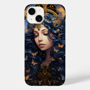 Witchy Enchantress Sorceress Woman Dark Academia Case-Mate iPhone 14 Case