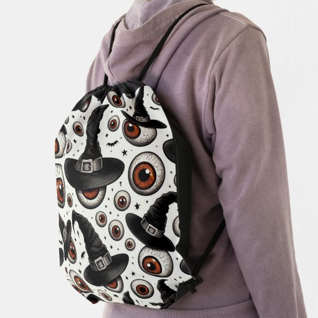 Witchy Eyes Drawstring Bag (Insitu)