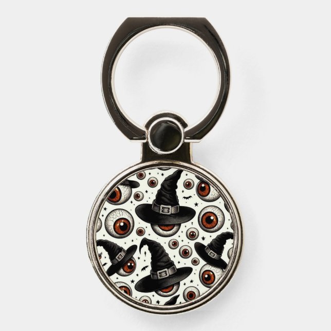 Witchy Eyes Phone Ring Stand (Front)
