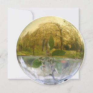 Witchy Flower Essence Dew Thank You Card