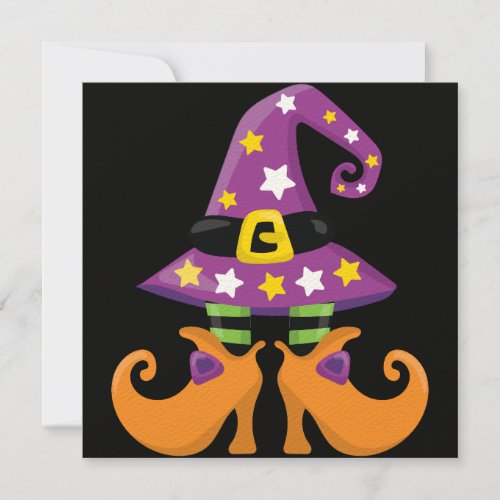 Witchy Fun Halloween Invitation