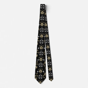 Witchy Gift Decor And Party Neck Tie