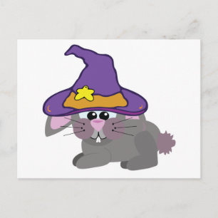 witchy goofkins bunny rabbit postcard