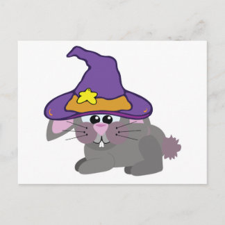 witchy goofkins bunny rabbit postcard