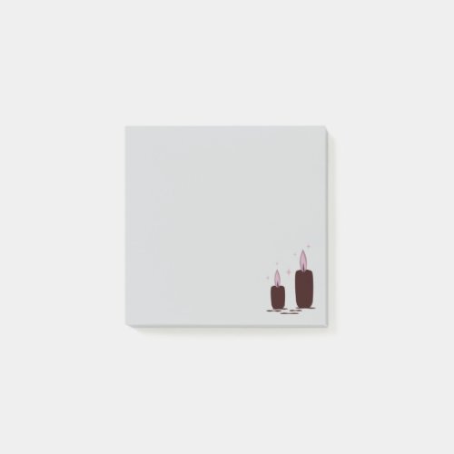Witchy Halloween Candles Post-it Notes