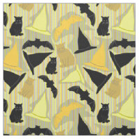 Witchy Halloween Fabric 