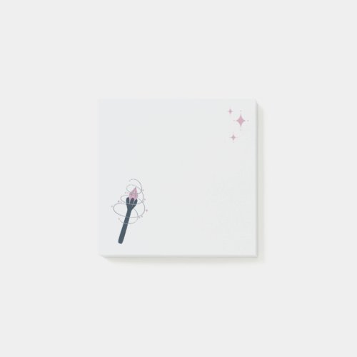 Witchy Halloween Magic Wand and Twinkle Stars Post-it Notes
