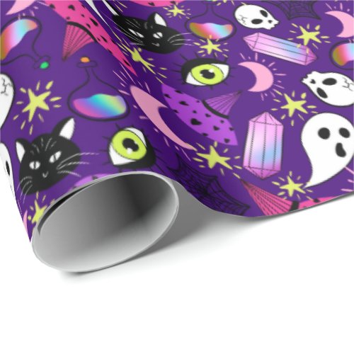 Witchy Halloween  Wrapping Paper