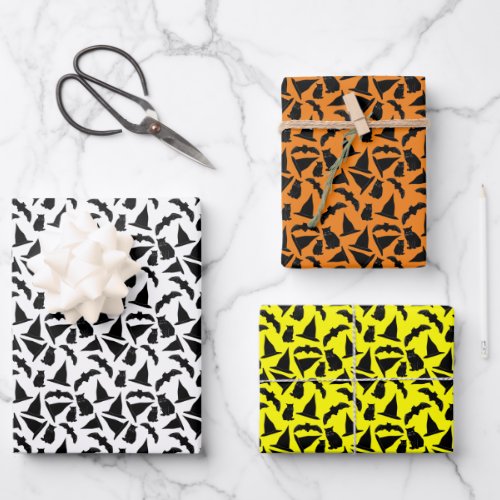 Witchy Halloween Wrapping Paper Sheets
