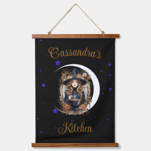 Witchy Kitchen Personalized  Hanging Tapestry