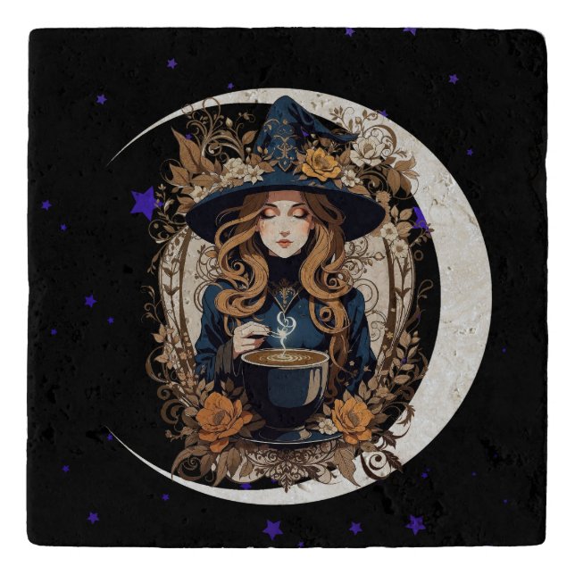 Witchy Kitchen  Trivet (Front)