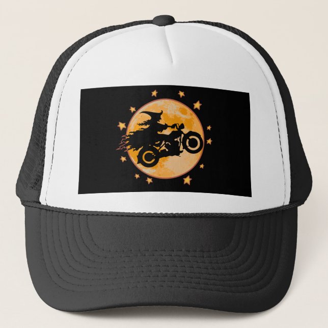 Witchy Mama -gold Trucker Hat (Front)