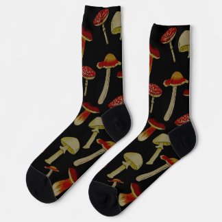 Witchy mushrooms socks