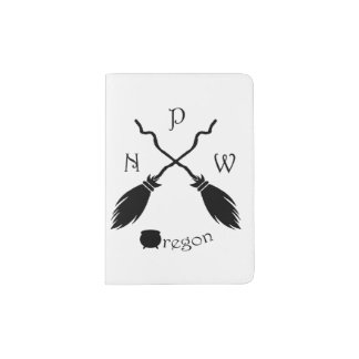 Witchy PNW Cauldron Oregon Passport Holder
