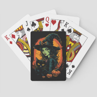 Witchy Poker Cards