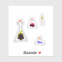 Witchy Potions Candle Spooky Aesthetic Halloween