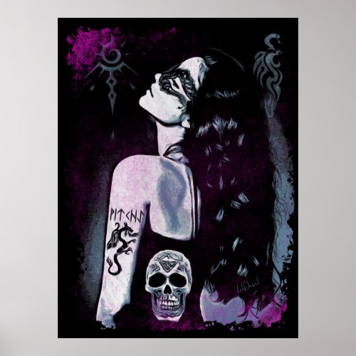 WITCHY Print Value Poster Paper Matte