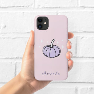 Witchy Pumpkin Pink Phone Case