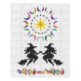 Witchy Queer Pride Jigsaw Puzzle