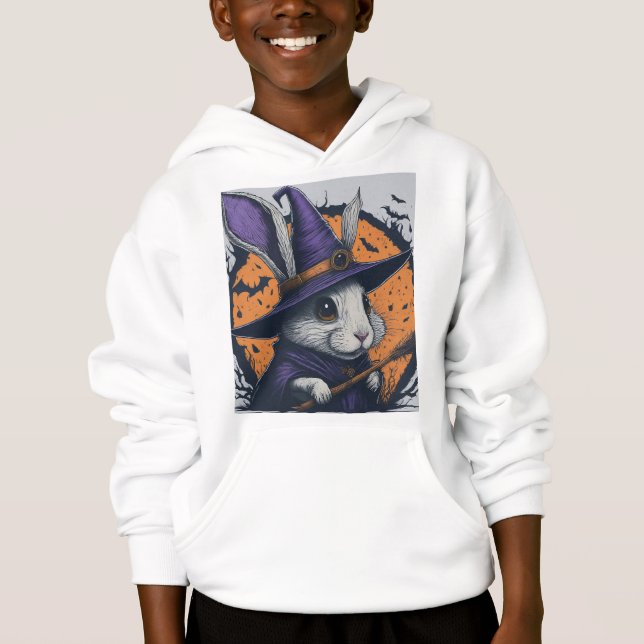 Witchy Rabbit Hoodie (Front)