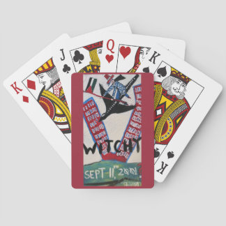 WITCHY SEPT 11 POKER CARDS