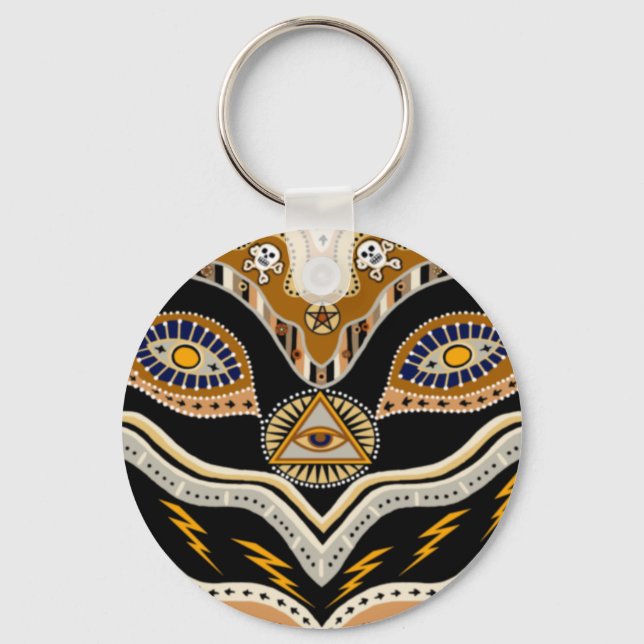 Witchy Spells and Potions Keychain (Front)