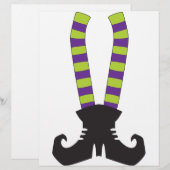 Witchy Stripy Socks (Front/Back)