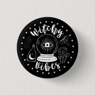 Witchy Vibes Button
