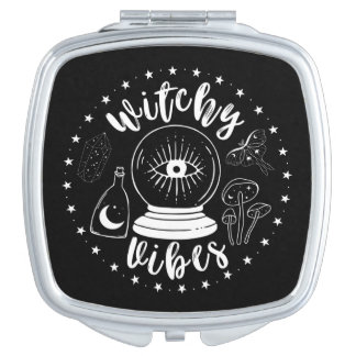 Witchy Vibes Compact Mirror