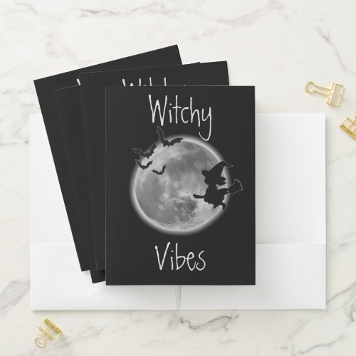 Witchy Vibes Pocket Folder