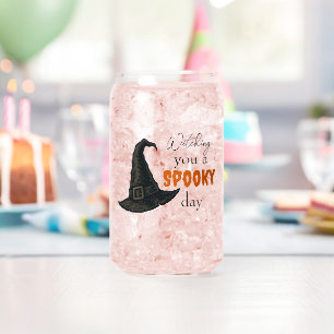 Witchy Vibes - Spooky & Stylish Can Glass