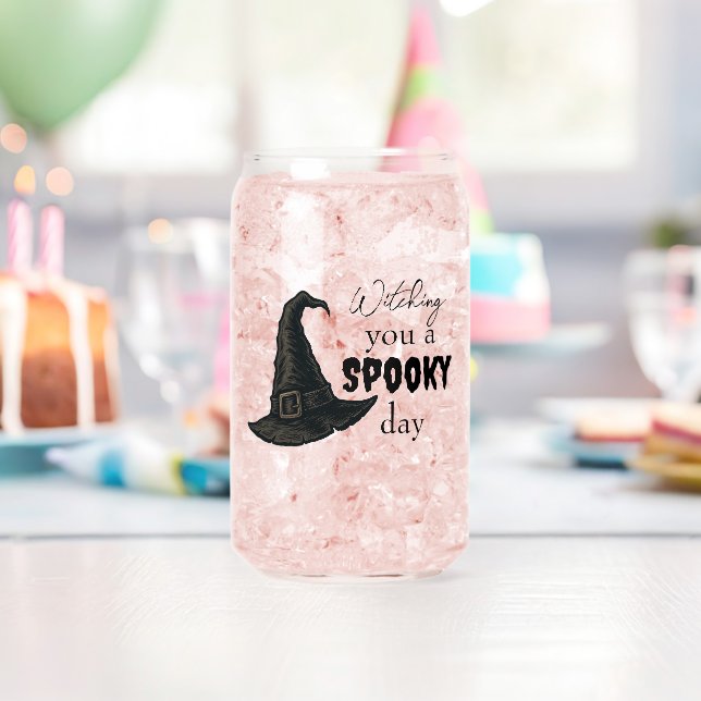 Witchy Vibes - Spooky & Stylish |  Can Glass (Insitu (Birthday))